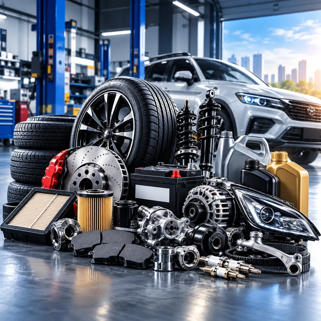 Premium Auto Parts Garage Display 300kb